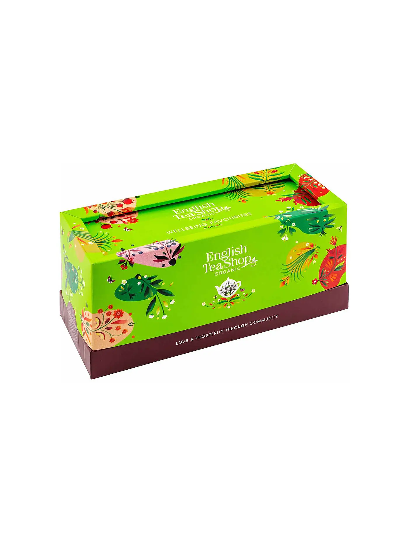 ENGLISH TEA SHOP | Tee Set 40 Beutel WELLBEING FAVOURITES Bio | 